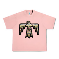 Salmon Western Green Aztec Thunderbird Urban Heavy Tee - Bettercallsaul