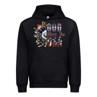Black god bless the usa Urban Hoodie - SublimationCraftShop