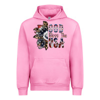 Fuchsia Pink god bless the usa Urban Hoodie - SublimationCraftShop