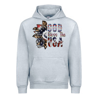 Heather Grey god bless the usa Urban Hoodie - SublimationCraftShop