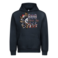 Navy god bless the usa Urban Hoodie - SublimationCraftShop