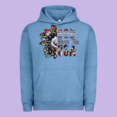 God Bless The Usa Urban Hoodie Designed By Sublimationcraftshop