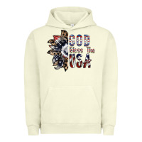 Pigment Pistachio god bless the usa Urban Hoodie - SublimationCraftShop
