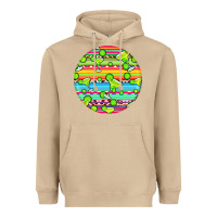 Mushroom hispanic heritage month round earrings 3 Heavyweight Hoodie - BundleAndBundleShop