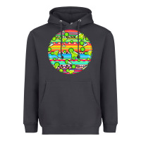 Smoke hispanic heritage month round earrings 3 Heavyweight Hoodie - BundleAndBundleShop