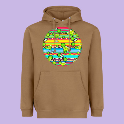 Hispanic Heritage Month Round Earrings 3 Heavyweight Hoodie Designed By Bundleandbundleshop