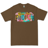 Cacao you are enough Premium Tee - NancyCooperArtShop
