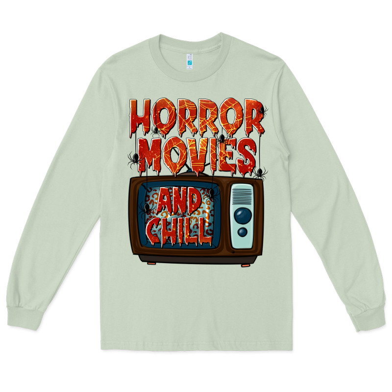 Horror Movies And Chill Long Sleeve Tee by texasbilliewilder | Teevron