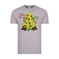 Vintage Zinc Lightning Softball Christmas Tree Vintage Tee - RanaPortraitStore