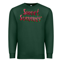 Sports Green sweet summer watermelon Premium Sweatshirt - BundleAndBundleShop
