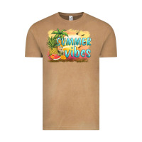 Vintage Camel summer vibes sunset and fruits Vintage Tee - BarkalooDesign