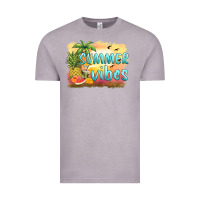 Vintage Zinc summer vibes sunset and fruits Vintage Tee - BarkalooDesign