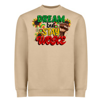 Mushroom dream but stay woke juneteenth Heavyweight Sweatshirt - CowGirlArtShop