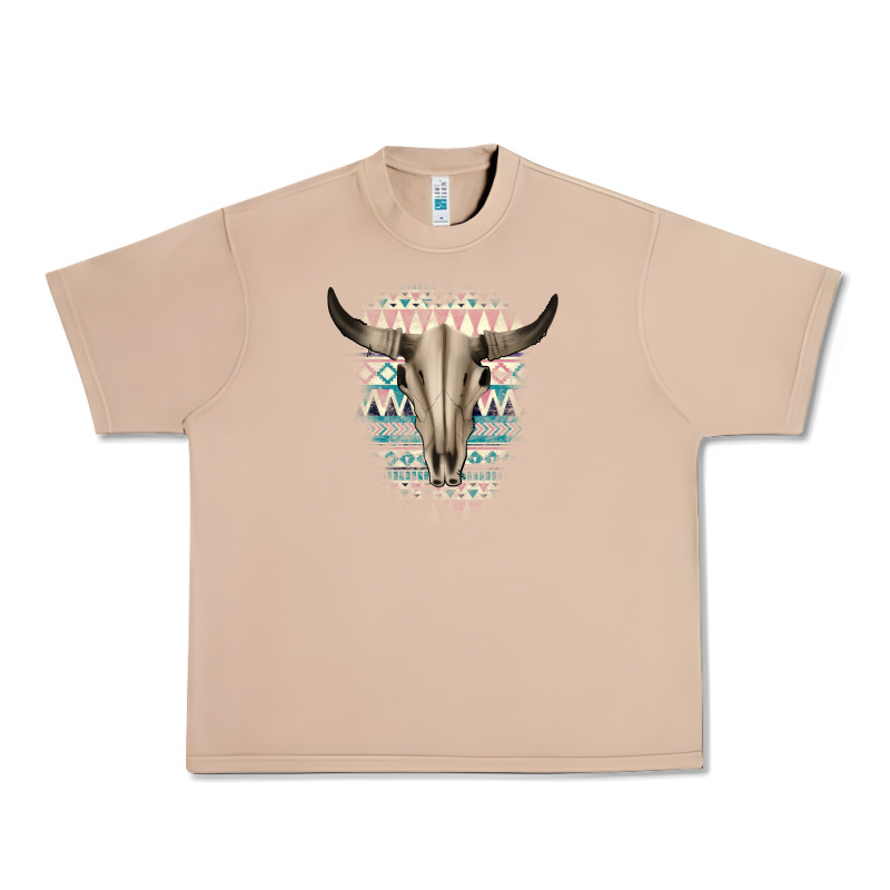 Western Aztec Bull Skull Urban Heavy Tee by Bettercallsaul | Teevron