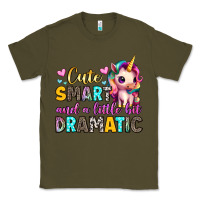 Army Green cute smart and a little bit dramatic Classic Tee - Artiststas