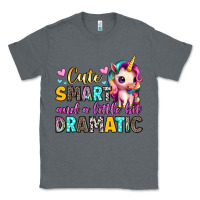 Charcoal Heather cute smart and a little bit dramatic Classic Tee - Artiststas