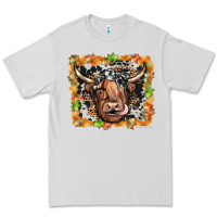 Dove Grey highland cow Premium Tee - JahusDesignShop