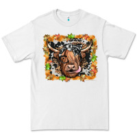 White highland cow Premium Tee - JahusDesignShop