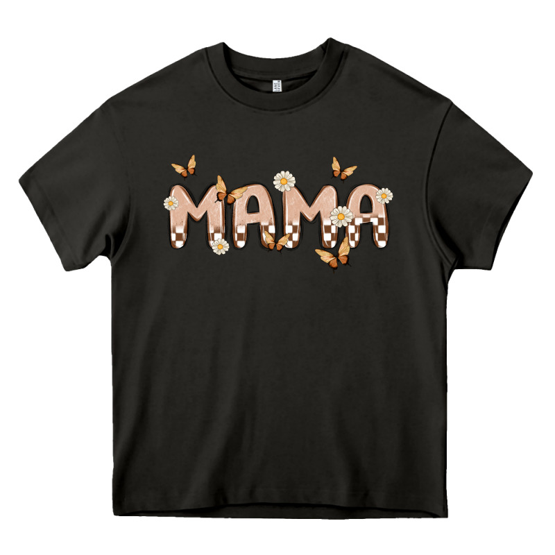 Retro Mama Heavy Core Tee by MaliasSmallBusiness | Teevron