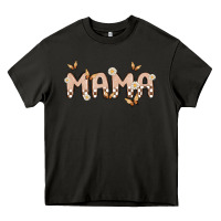 Asphalt retro mama Heavy Core Tee - MaliasSmallBusiness