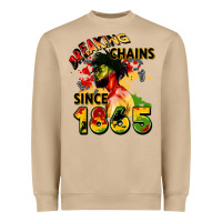 Breaking Chains Since 1865 Heavyweight Sweatshirt | Teevron