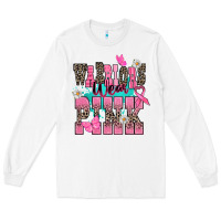 White warriors wear pink Long Sleeve Tee - NancyCooperArtShop