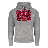 Cloud Rock pink leopard background Vintage Hoodie - RanaPortraitStore