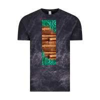 Cloud Black western tooled leather sunflower turquoise gemstone pen wrap 1 Vintage Tee - Jasminsmagicworld