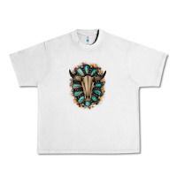 Lunar Rock Western Gemstone Bull Skull Urban Heavy Tee - Bettercallsaul