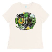 Bone one lucky nurse Ladies Tee - MaliasSmallBusiness