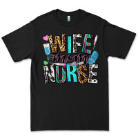 Black wife mom nurse Premium Tee - NancyCooperArtShop