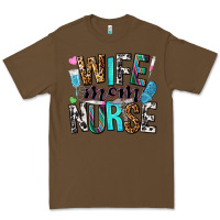 Cacao wife mom nurse Premium Tee - NancyCooperArtShop