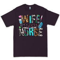 Plum wife mom nurse Premium Tee - NancyCooperArtShop