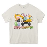 Cream eggs cavator easter Heavy Core Tee - MaliasSmallBusiness