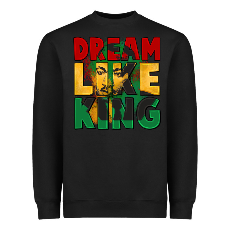 Dream Like King Martin Luther Heavyweight Sweatshirt by CowGirlArtShop | Teevron