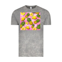 Cloud Rock pink pineapple Vintage Tee - BarkalooDesign