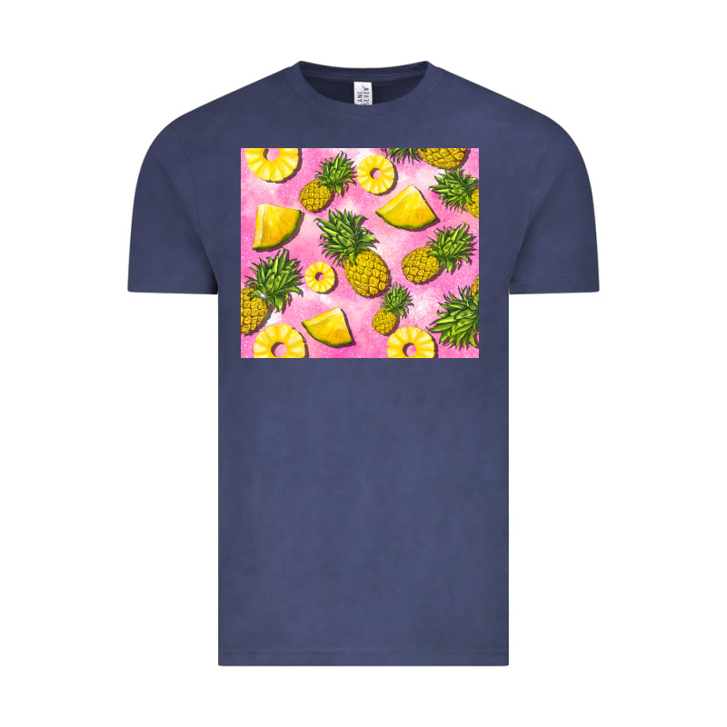 Pink Pineapple Vintage Tee by BarkalooDesign | Teevron