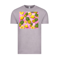 Vintage Zinc pink pineapple Vintage Tee - BarkalooDesign