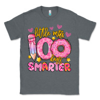 Charcoal Heather little miss 100 days smarter Classic Tee - Artiststas