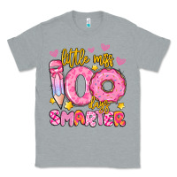 Heather Grey little miss 100 days smarter Classic Tee - Artiststas