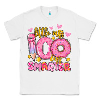 White little miss 100 days smarter Classic Tee - Artiststas