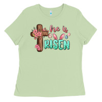 Matcha he is risen Ladies Tee - MaliasSmallBusiness