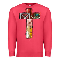 Cardinal farm life alphabet lowercase letters t Premium Sweatshirt - BundleAndBundleShop