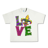 Pistachio mardi gras love Urban Heavy Tee - RanaPortraitStore