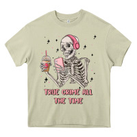 Mossy true crime all the time Heavy Core Tee - MaliasSmallBusiness
