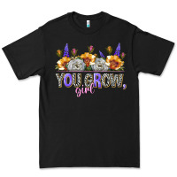 Black you grow girl Premium Tee - NancyCooperArtShop