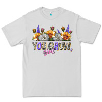 Dove Grey you grow girl Premium Tee - NancyCooperArtShop