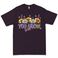 Plum you grow girl Premium Tee - NancyCooperArtShop