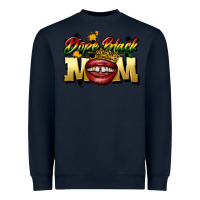 Navy black mom Heavyweight Sweatshirt - CowGirlArtShop