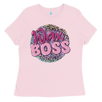 Bubblegum Pink wax boss Ladies Tee - MaliasSmallBusiness